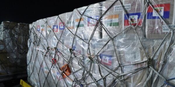 India sends nine tonnes of medical supplies to Haiti for humanitarian assistance