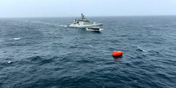 Indian Navy Rescues 9 Crew Including 8 Indians After Oil Tanker Capsized Off Oman Coast