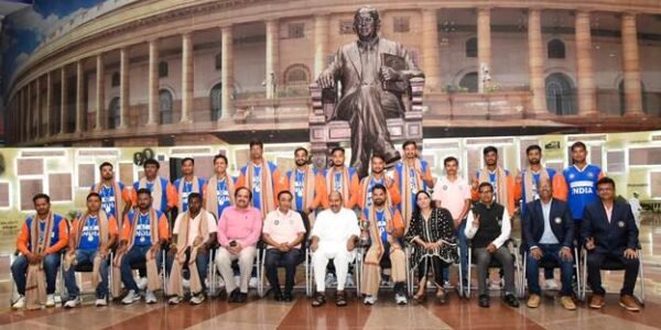 Indian team created history by winning the bilateral deaf cricket series