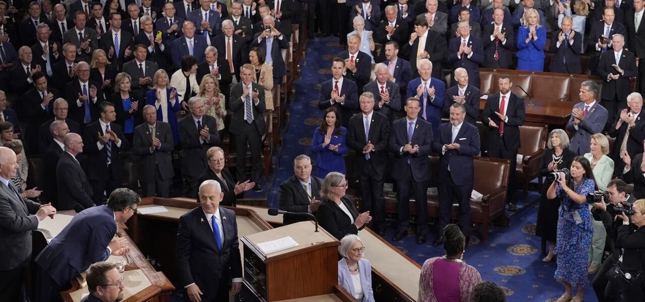 Israeli Prime Minister Benjamin Netanyahu addresses joint session of US Congress