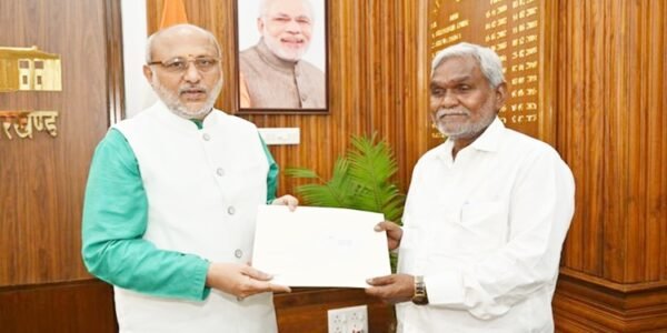 Jharkhand CM Champai Soren submitted his resignation to Governor C.P. Radhakrishnan