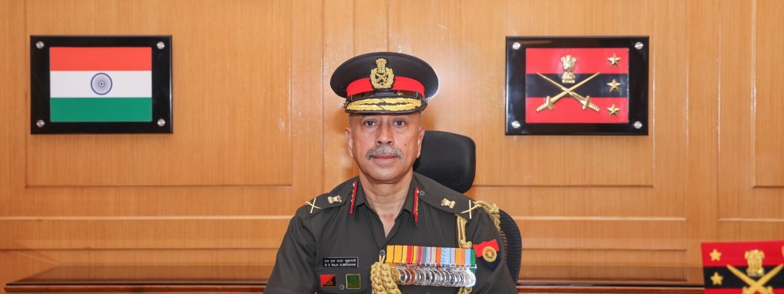Lieutenant General NS Rajasubramani, PVSM, AVSM, SM, VSM assumed charge as Vice Chief of the Army Staff today