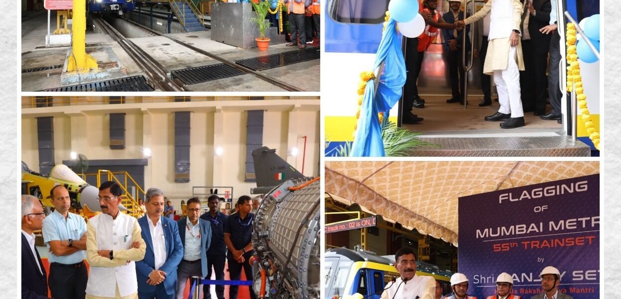 Minister of State for Defence visits HAL and BEML Limited workshop in Bengaluru