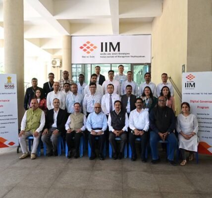 National Centre for Good Governance in collaboration with IIM, Visakhapatnam launches five-day training programme on Digital Governance
