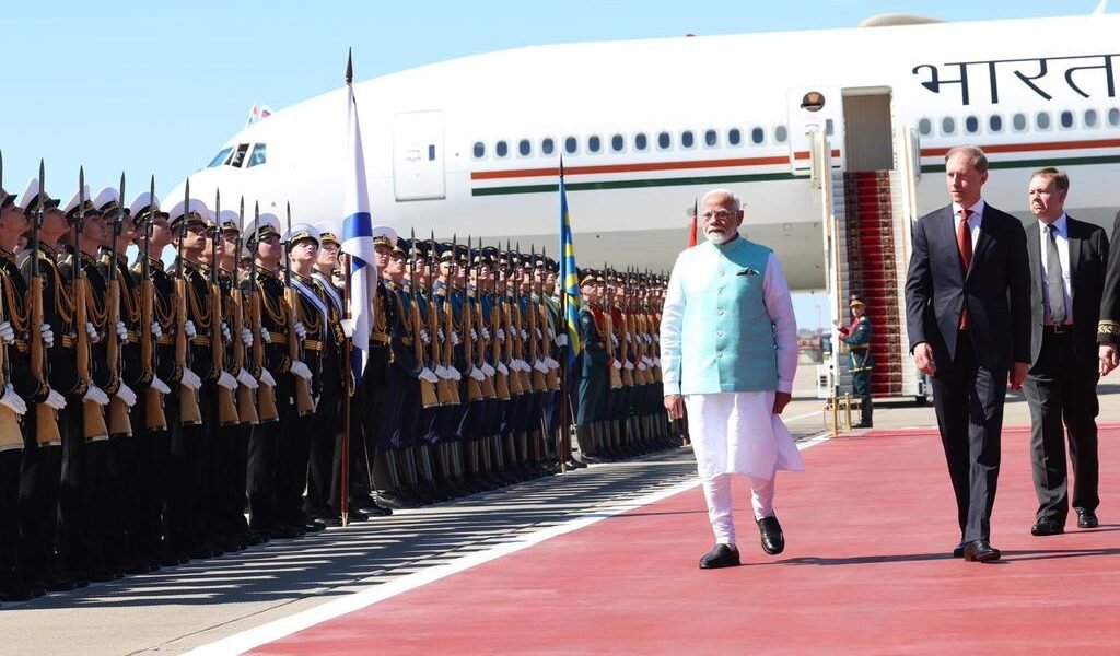 PM Modi arrives in Moscow to participate in the 22nd India-Russia Annual