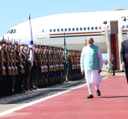 PM Modi arrives in Moscow to participate in the 22nd India-Russia Annual