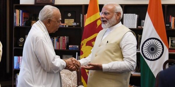 PM Modi condoles the demise of senior TNA leader R. Sampanthan