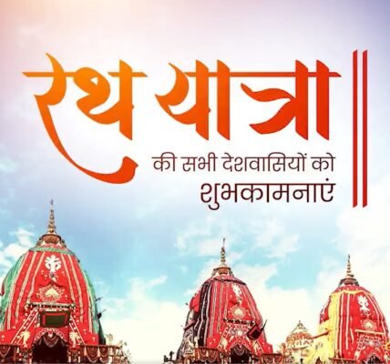 PM Modi greeted people on the occasion of the holy Rath Yatra of Mahaprabhu Jagannath today