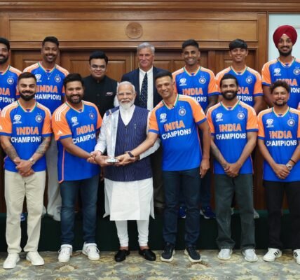 PM Modi hosts 2024 ICC T20 World Cup winners
