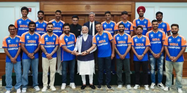 PM Modi hosts 2024 ICC T20 World Cup winners