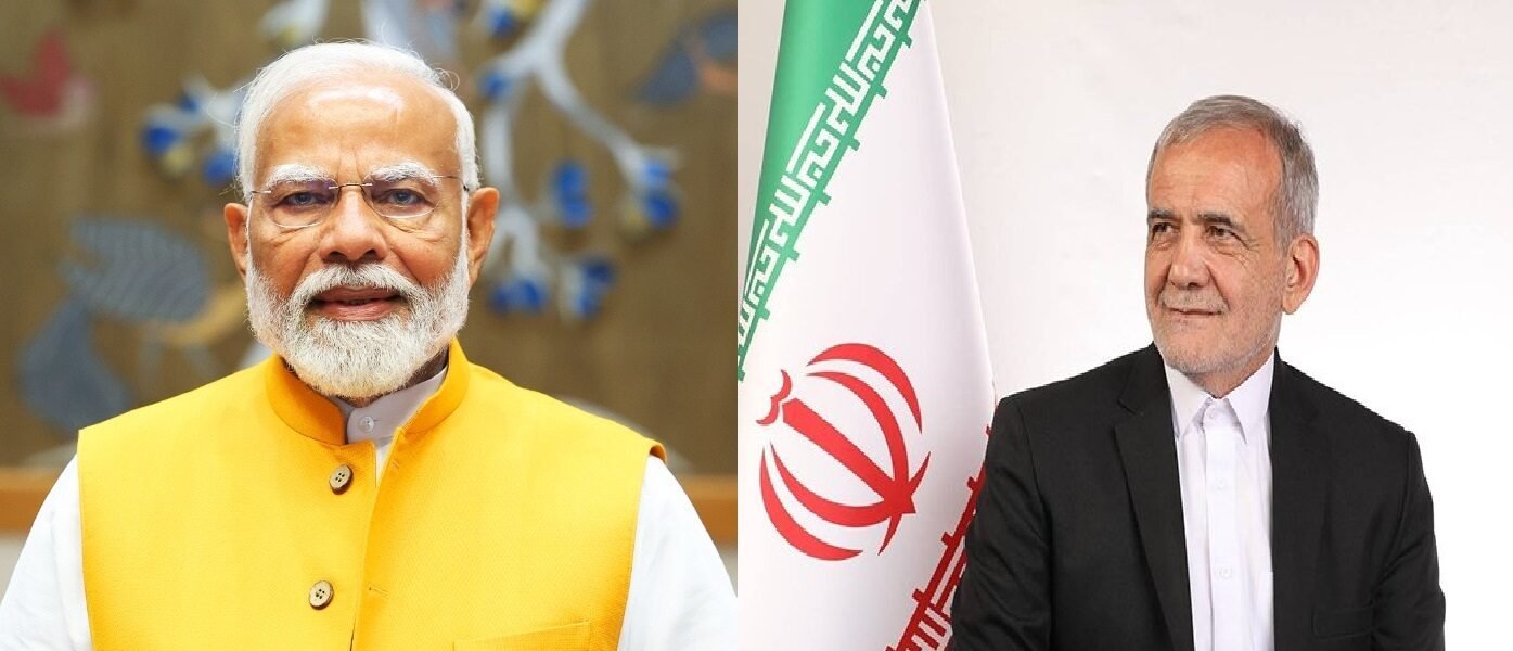 PM Narendra Modi congratulates Masoud Pezeshkian on being elected President of Iran