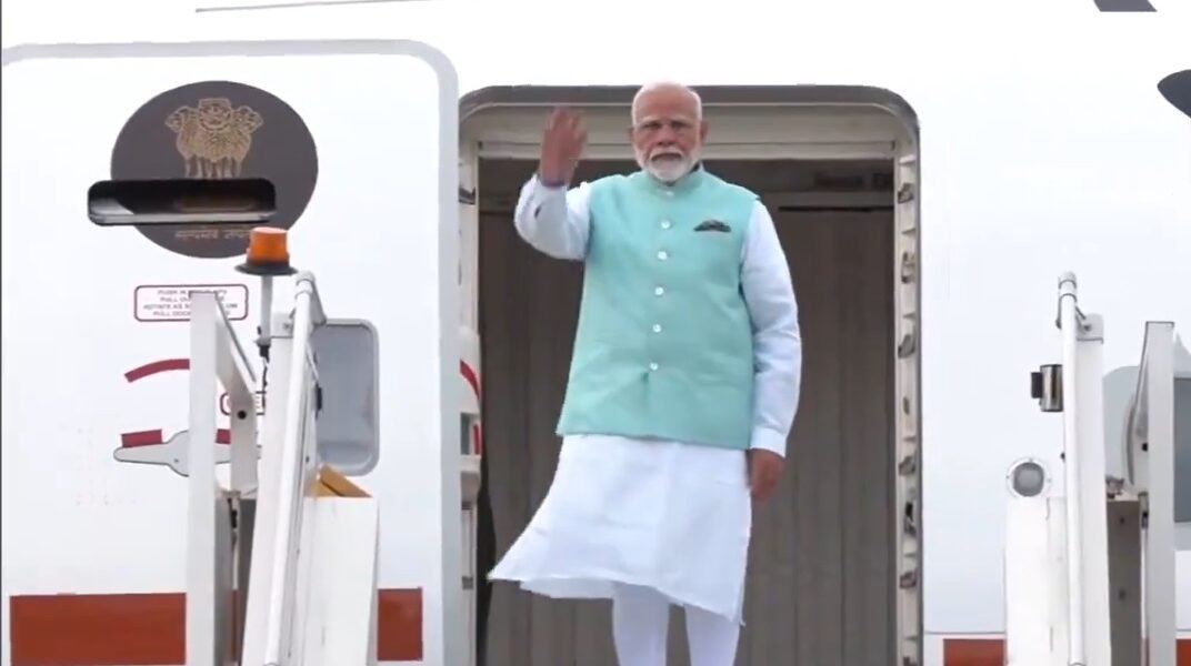 PM Narendra Modi leaves on a three-day official visit to Russia and Austria