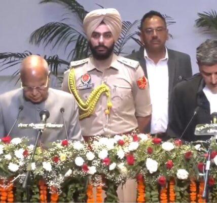 Punjab Governor administers oath to Justice Sheel Nagu as Chief Justice of Punjab and Haryana High Court