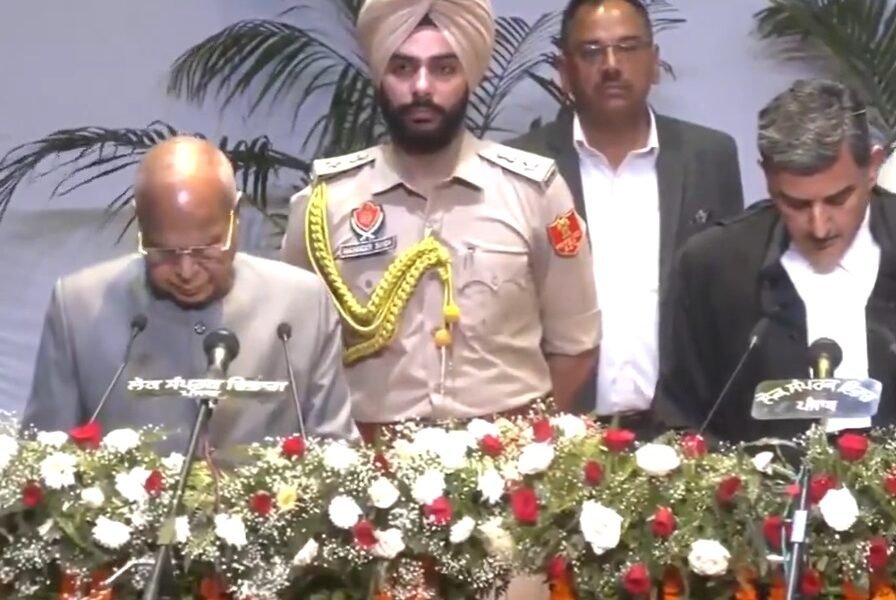 Punjab Governor administers oath to Justice Sheel Nagu as Chief Justice of Punjab and Haryana High Court