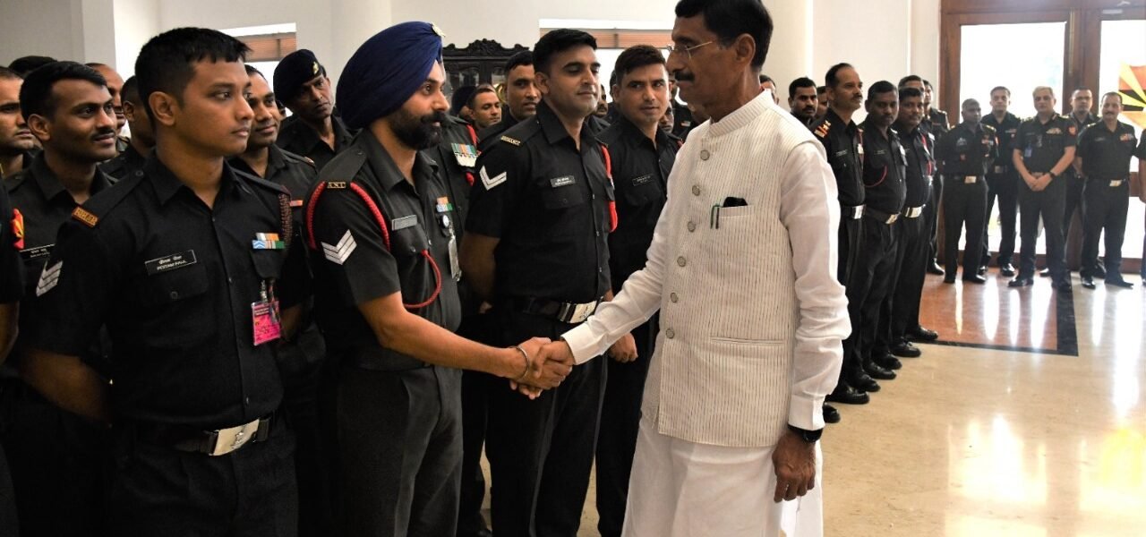 Raksha Rajya Mantri visits Eastern Command HQs, Kolkata & NCC Directorate West Bengal & Sikkim