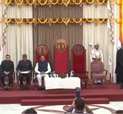 Ramen Deka sworn in as Governor of Chhattisgarh