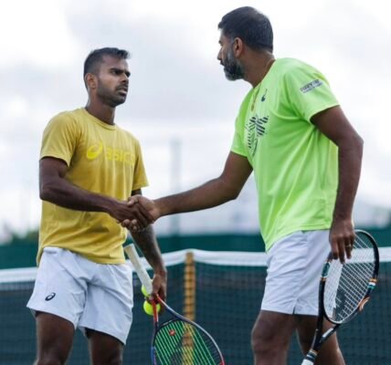 Rohan Bopanna and Sumit Nagal