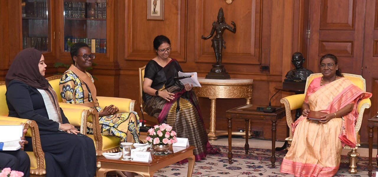 Speaker of the National Assembly of Tanzania calls on President Draupadi Murmu