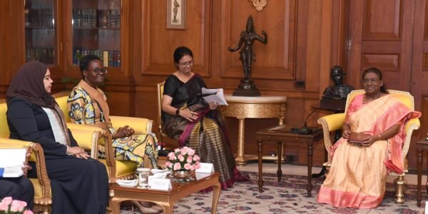 Speaker of the National Assembly of Tanzania calls on President Draupadi Murmu