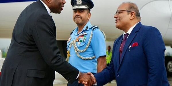 UK Foreign Minister David Lammy arrives in Delhi on a two-day tour
