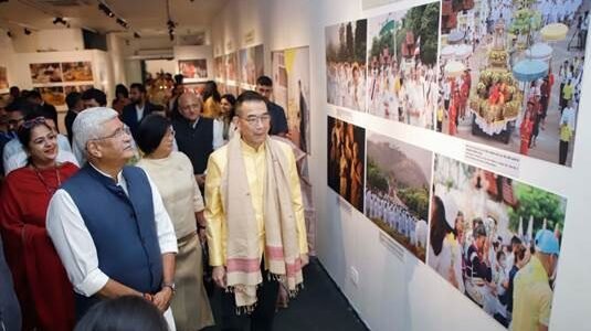Union Culture Minister inaugurates photographic exhibition on 'Thailand-India Intertwined Heritages Flows of Faith in Buddhism'