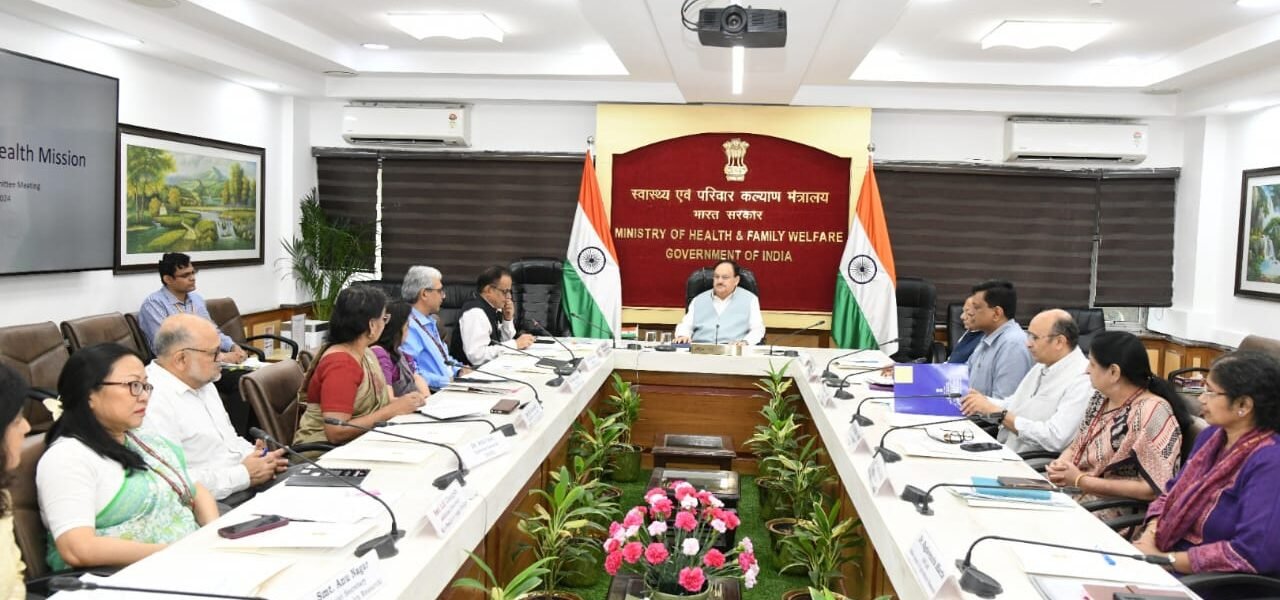 Union Health Minister J.P. Nadda chaired a high-level meeting on preparedness of public health systems for the onset of monsoon and prevention, control and management of dengue