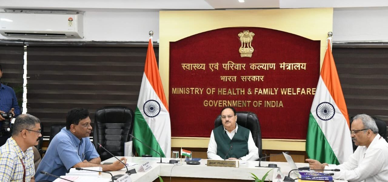 Union Health Minister J.P. Nadda held a review meeting with CDSCO (Central Drugs Standard Control Organization) officials