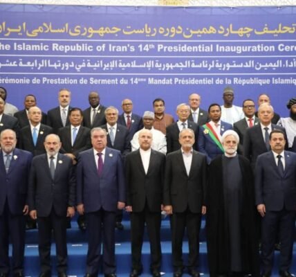 Union Minister Nitin Gadkari attended the swearing-in ceremony of Iran President Dr. Masoud Pezeshkian