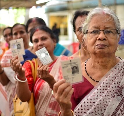 Voting continues for by-elections in 13 assembly constituencies of seven states
