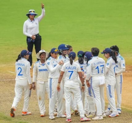 Women's Test Cricket India beat South Africa by 10 wickets
