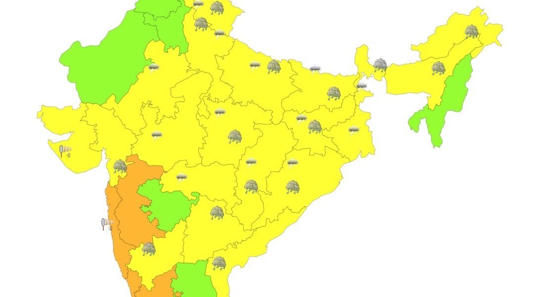 aaj ka mausam kaisa rahega, tapman kitna hai 13 July 2024