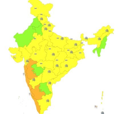 aaj ka mausam kaisa rahega, tapman kitna hai 13 July 2024