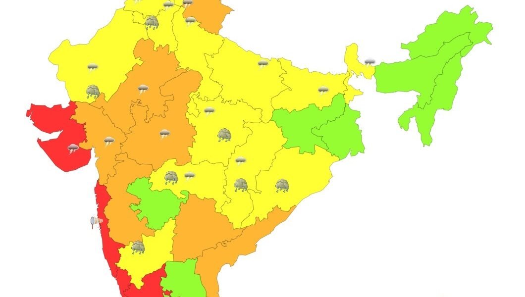 aaj ka mausam kaisa rahega, tapman kitna hai 18 July 2024