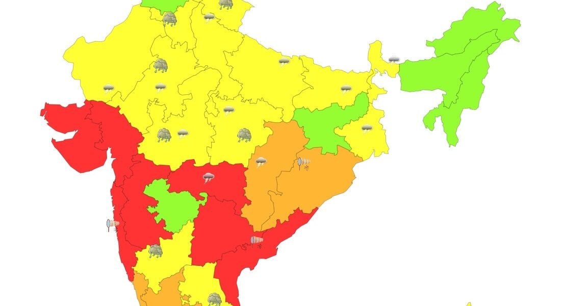 aaj ka mausam kaisa rahega, tapman kitna hai 19, July 2024