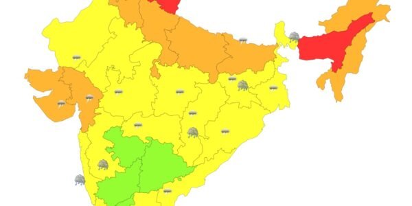 aaj ka mausam kaisa rahega, tapman kitna hai 2 July 2024