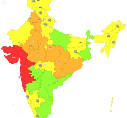 aaj ka mausam kaisa rahega, tapman kitna hai 24 July 2024