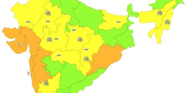 aaj ka mausam kaisa rahega, tapman kitna hai 25 July 2024
