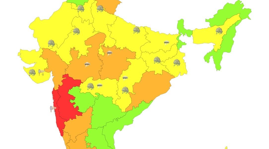 aaj ka mausam kaisa rahega, tapman kitna hai 26 July 2024