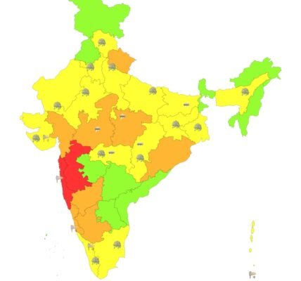 aaj ka mausam kaisa rahega, tapman kitna hai 26 July 2024