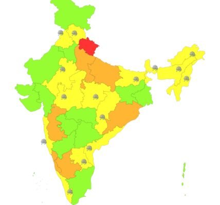 aaj ka mausam kaisa rahega, tapman kitna hai 7 July 2024