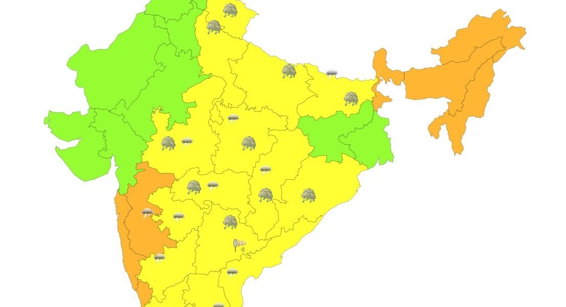 aaj ka mausam kaisa rahega, tapman kitna hai 8 July 2024