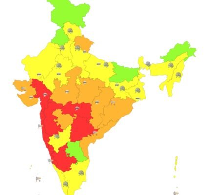 aaj ka mausam kaisa rahega, tapman kitna hai July 20, 2024
