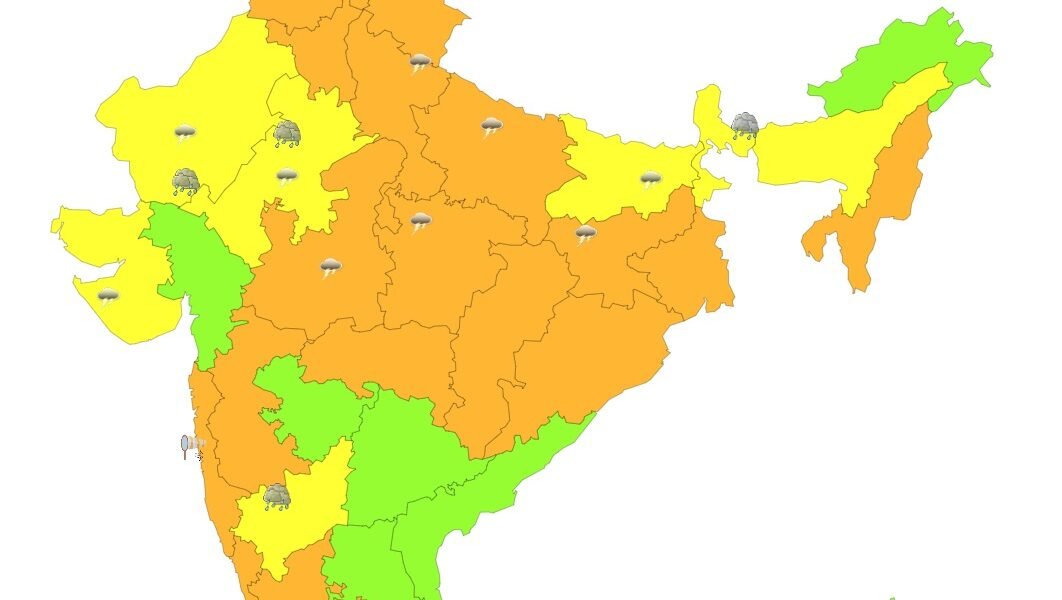 aaj ka mausam kaisa rahega barish hogi ya nahin, tapman kitna hai 1, 2024