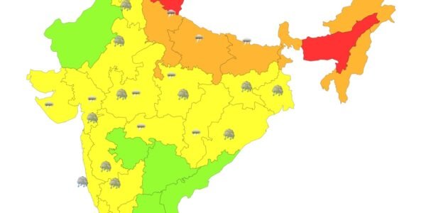 aaj ka mausam kaisa rahega, tapman kitna hai July 4, 2024