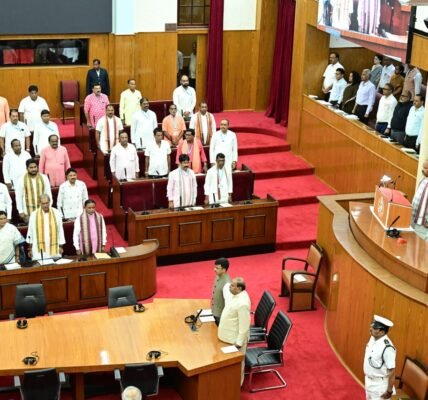 budget session of the 17th Legislative Assembly in Odisha began today with the address of Governor Raghubar Das