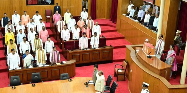 budget session of the 17th Legislative Assembly in Odisha began today with the address of Governor Raghubar Das