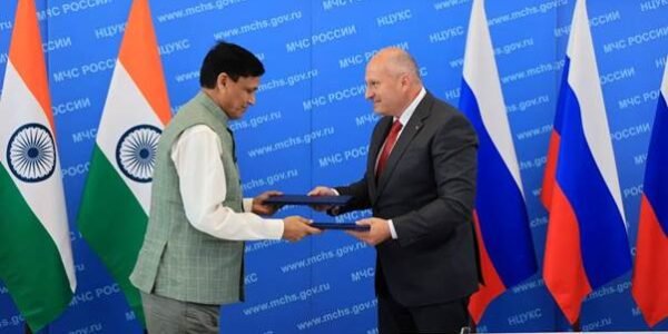 2nd meeting of the Joint Russian-Indian Commission on Cooperation in the Field of Emergency Situations Management held in Moscow, Russia