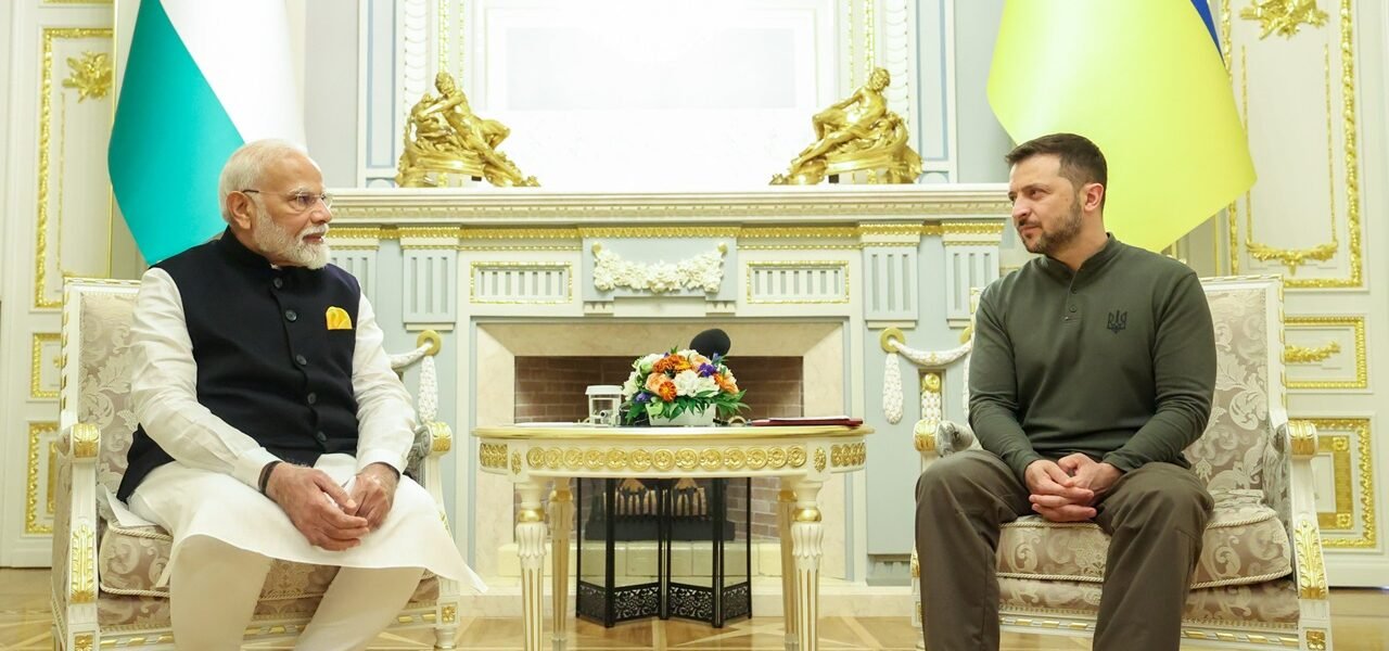 A delegation level meeting was held between Prime Minister Modi and President Zelensky of Ukraine in Kyiv