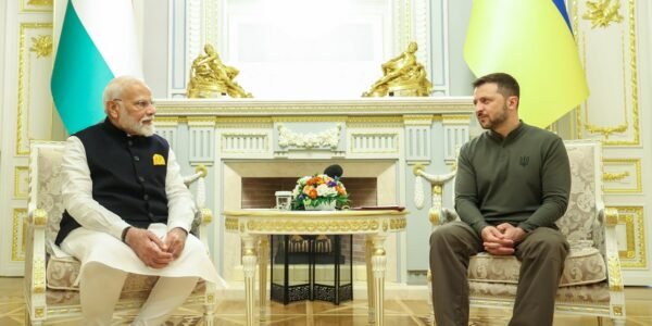 A delegation level meeting was held between Prime Minister Modi and President Zelensky of Ukraine in Kyiv