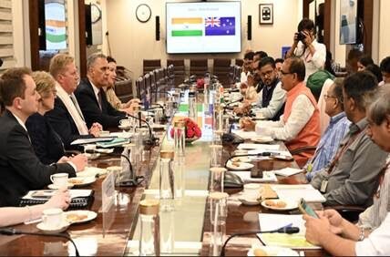 A high-level bilateral meeting was held today in New Delhi between Union Agriculture Minister Shivraj Singh Chouhan and New Zealand Agriculture Minister Todd McLeay